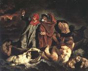 Edouard Manet La Barque de Dante,d'apres Delacroix (mk40) oil painting on canvas